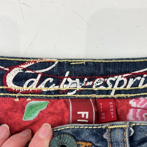 Vintage EDC by esprit Y2k low rise straight leg jeans - Picture 3 of 12